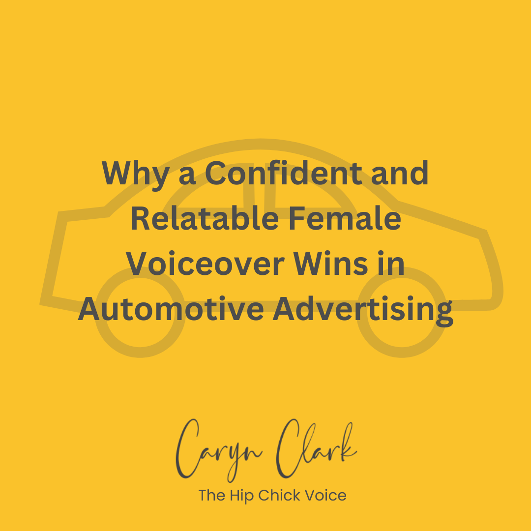 confident voiceover for automotive ad